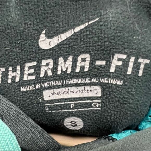 Nike Therma-Fit Teal Hoodie - Picture 6 of 8